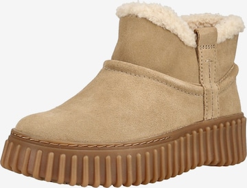 Stivaletto di CLARKS in beige: frontale