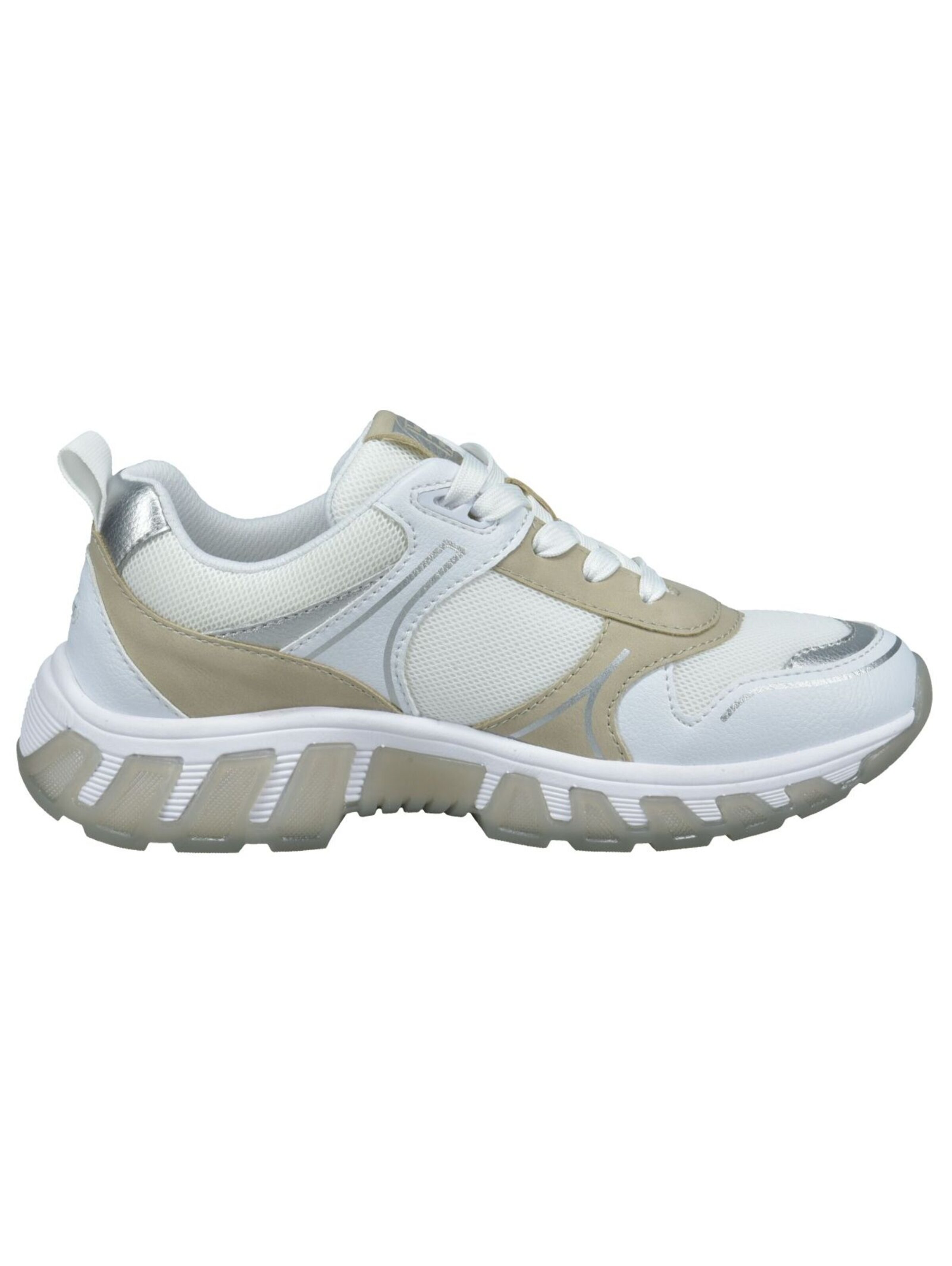 TT. BAGATT Platform trainers in White