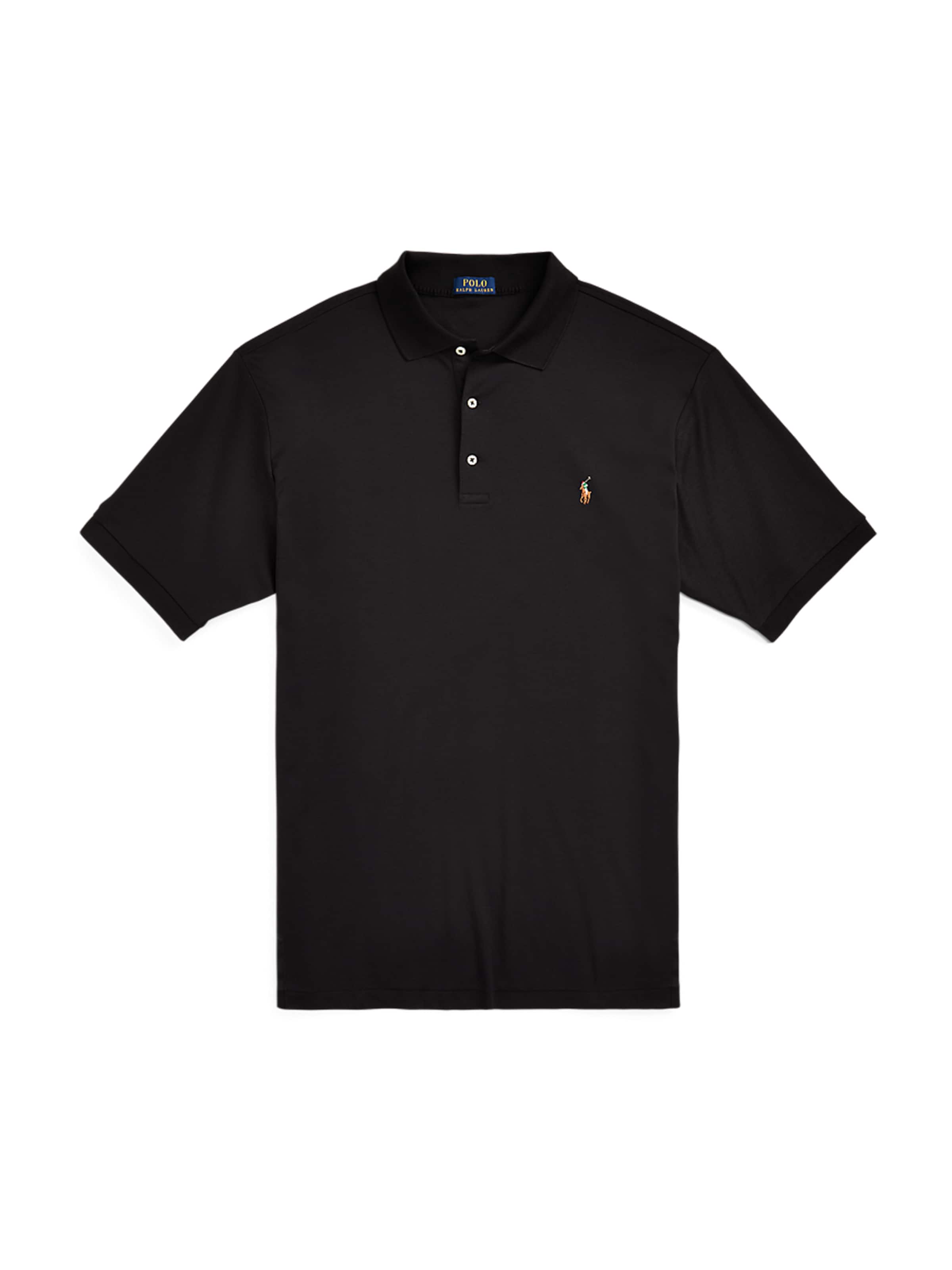 Polo Ralph Lauren Big & Tall Μπλουζάκι σε μαύρο: μπροστά