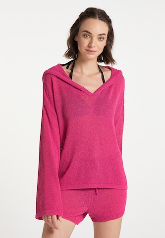 Pull-over IZIA en rose : devant