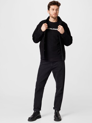 JACK & JONES Mikina 'You' – černá