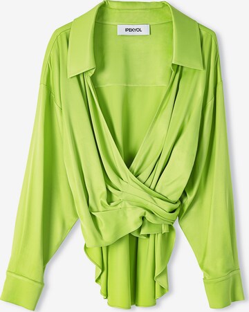 Ipekyol Blouse in Groen: voorkant