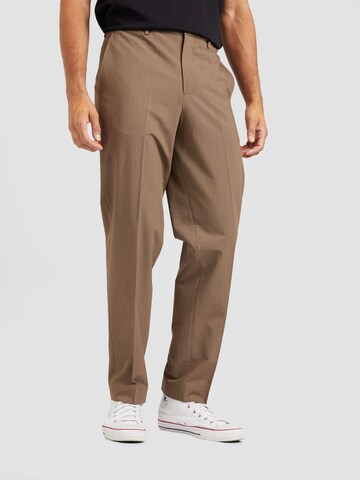 regular Pantaloni con piega frontale di JACK & JONES in marrone: frontale