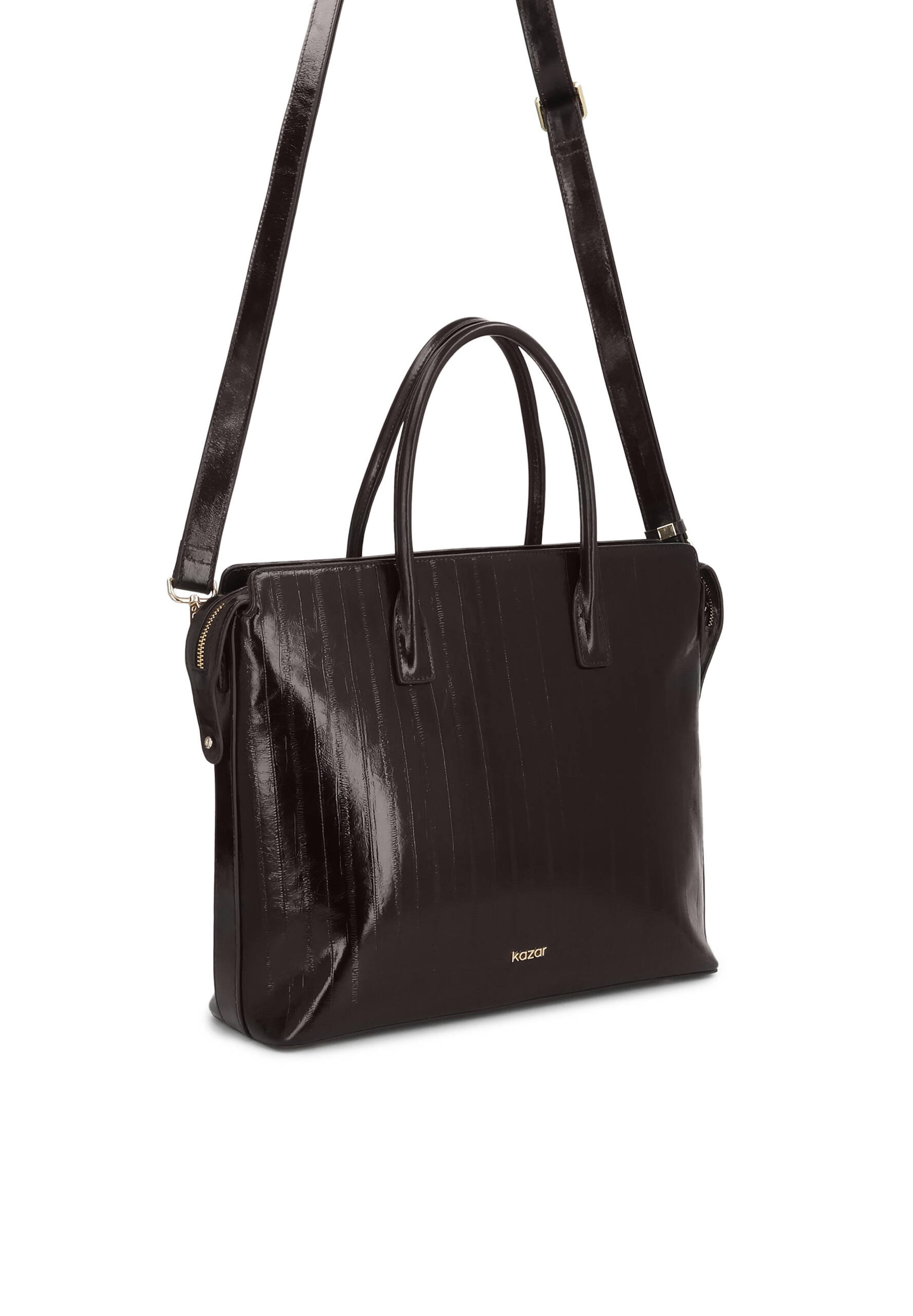 Borsa a mano di Kazar in marrone