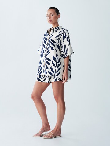 Camicia da donna 'Kady' di St MRLO in blu: dietro