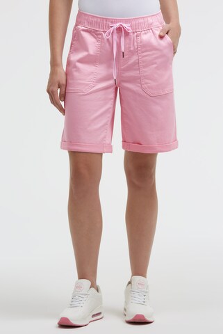 Soccx Loosefit Bermuda CA:YA Relaxed Fit in Pink: Vorderseite