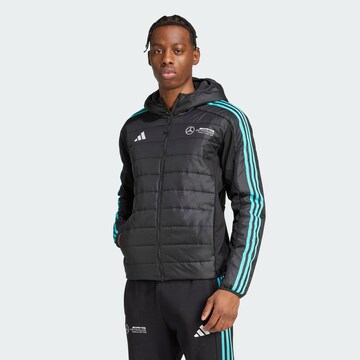 Veste de sport 'Mercedes - AMG Petronas Formula One Team DNA' ADIDAS PERFORMANCE en noir : devant