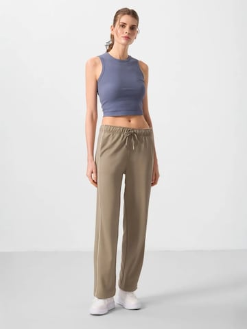 Pantalon Tommy Life en beige : devant