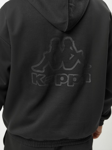 KAPPA - Pullover ' Logo Soxo ' em preto: atrás