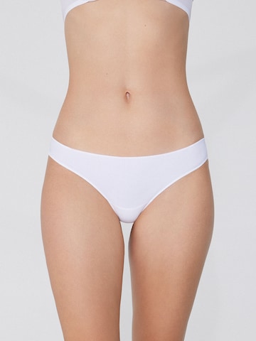 Tezenis Thong in White: front