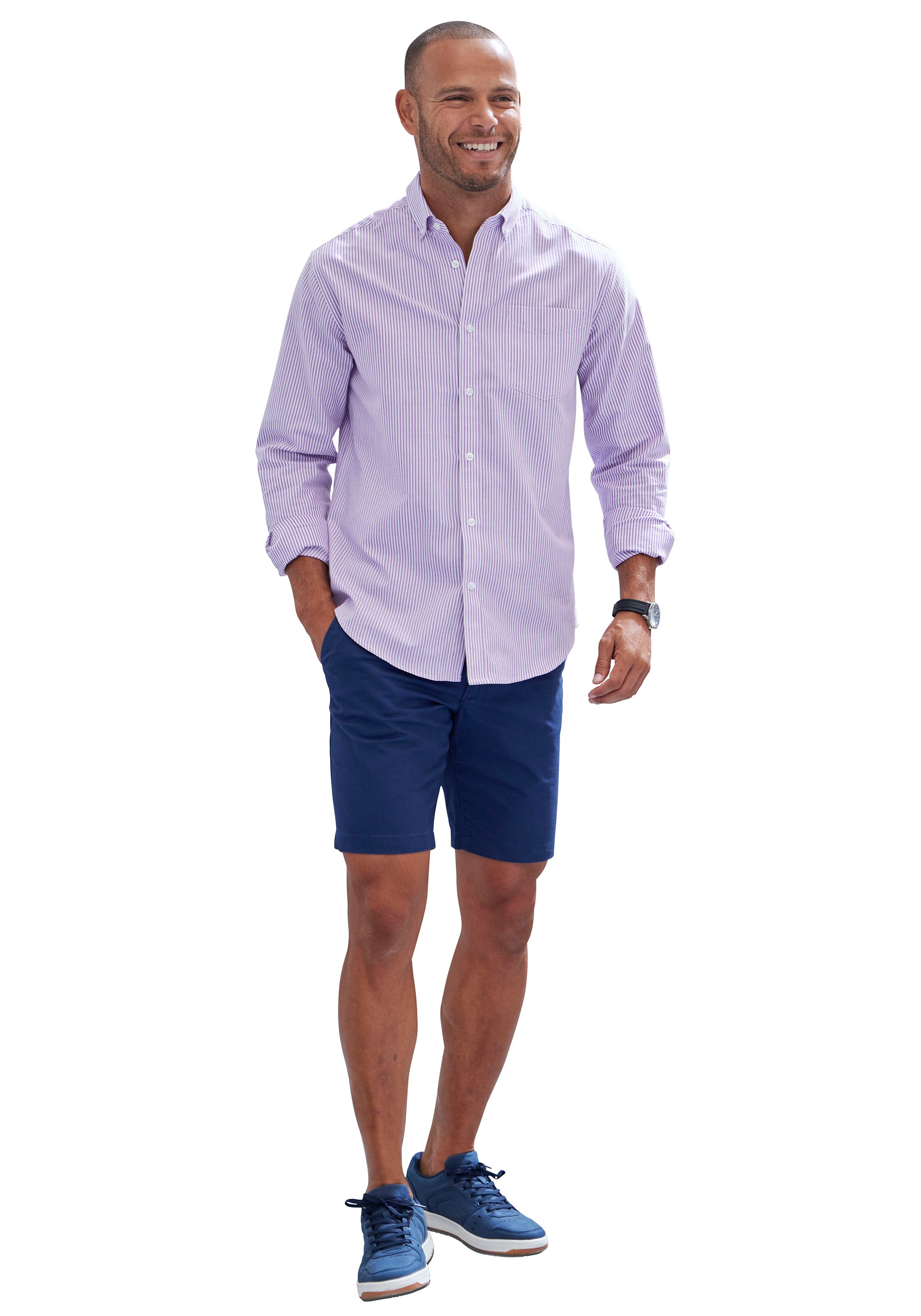 lillā H.I.S Standarta piegriezums Krekls