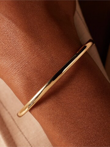 Lucardi Armband 'Klassisch' in Gold: Vorderseite