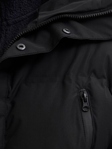 Veste mi-saison aprel en noir