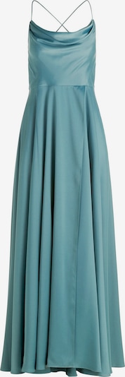 Vera Mont Abendkleid mit Wasserfallausschnitt in 32 in blau, Produktansicht