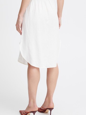 Jupe ' BYFALAKKA ' b.young en blanc