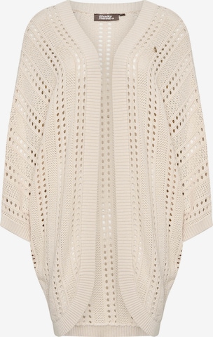 4funkyflavours Knit Cardigan '(You've Got) That Something' in Beige: front