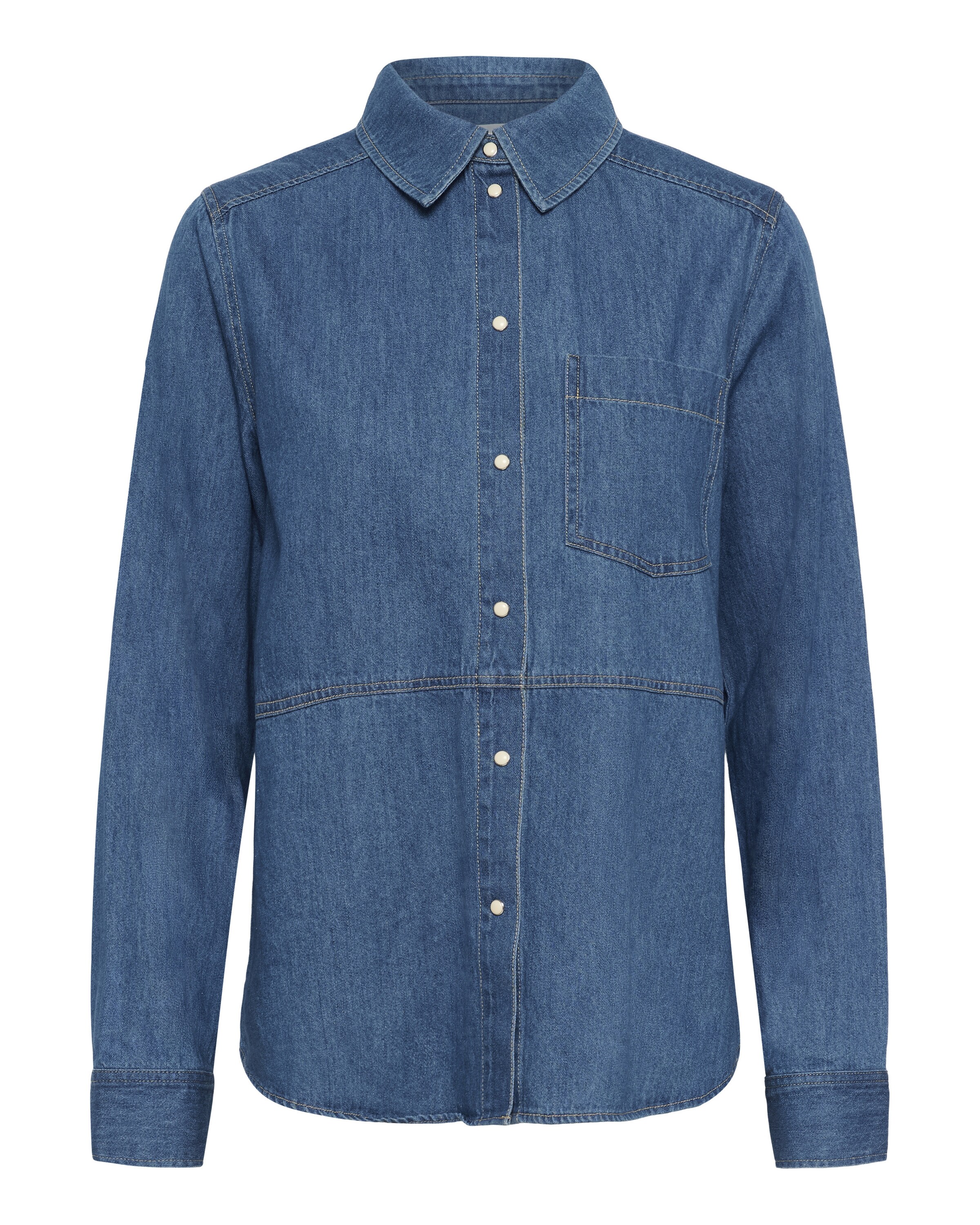 Part Two Blouse 'AlvinePW' in Blue denim, Item view