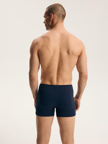 Boxer 'Boxershorts Doppelpack Baumwollmix im Mix elastischer Bund BELL' di Henderson in blu