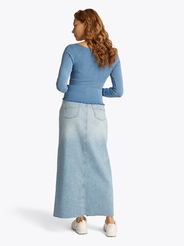 Tommy Jeans Tričko - Modrá: zadná strana