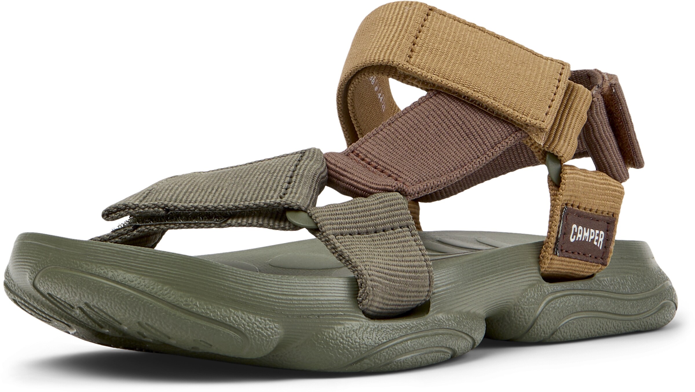 CAMPER Wandelsandalen 'Karst' in Bruin: voorkant