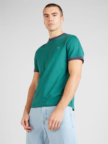 FARAH Тениска 'GROVES' в зелено: отпред