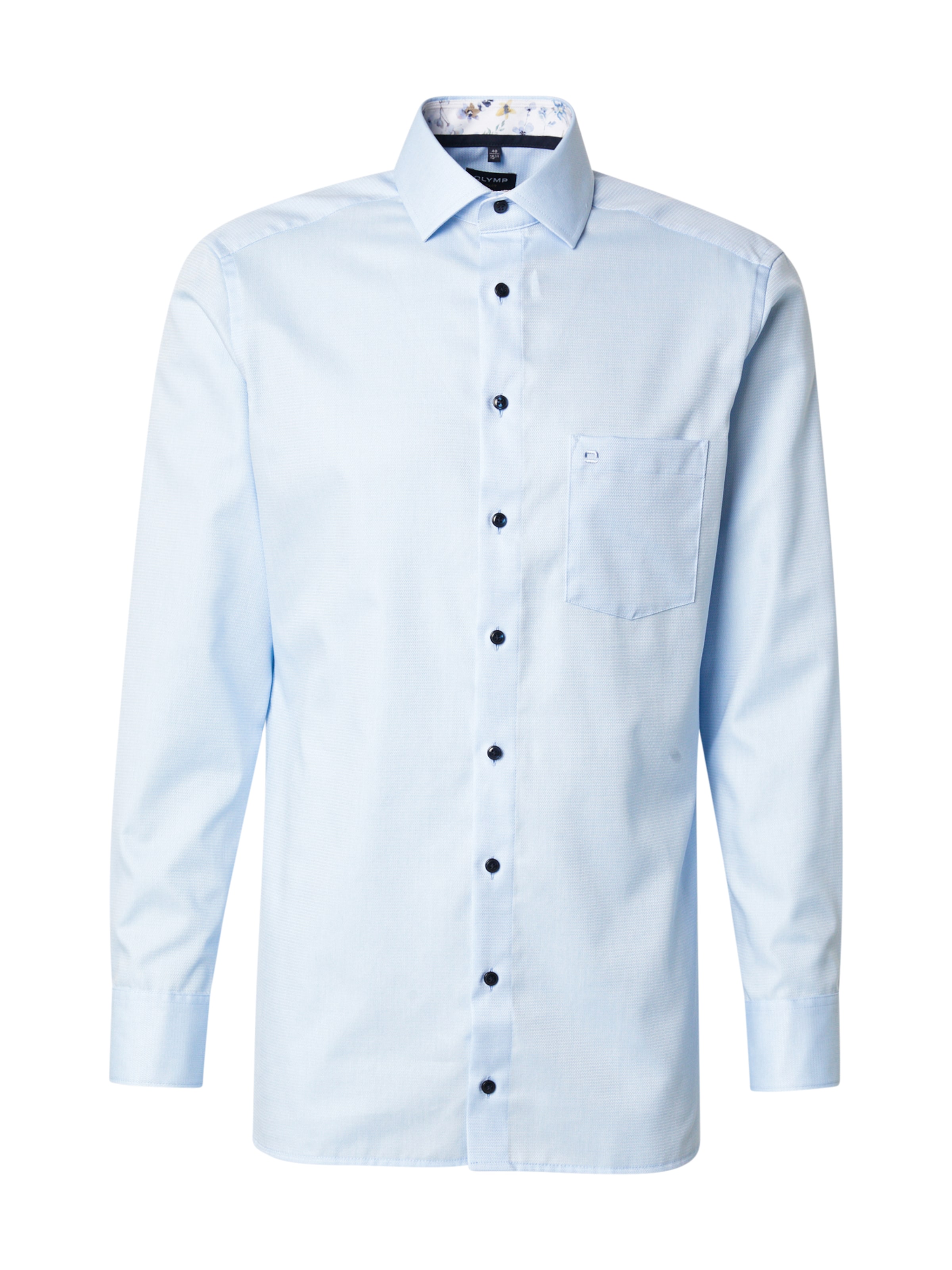 zils OLYMP Slim fit Biroja krekls: no priekšpuses