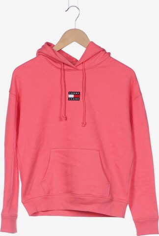 Tommy Jeans Sweatshirt & Zip-Up Hoodie in XXS in Pink: front