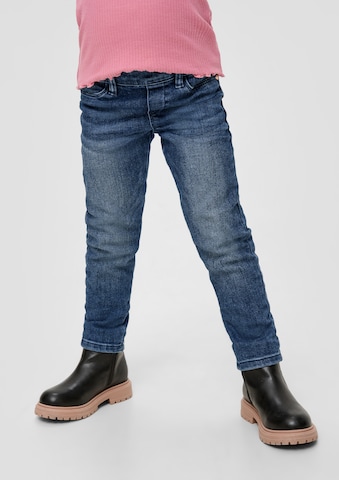 s.Oliver Slimfit Jeans in Blau: predná strana