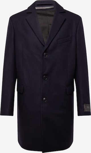 Demisezoninis paltas 'LUGO' iš DRYKORN, spalva – mėlyna / juoda, Prekių apžvalga