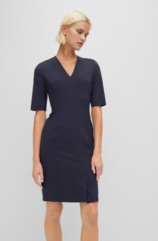 BOSS Kleid 'Daleno' in Blau: Vorderseite