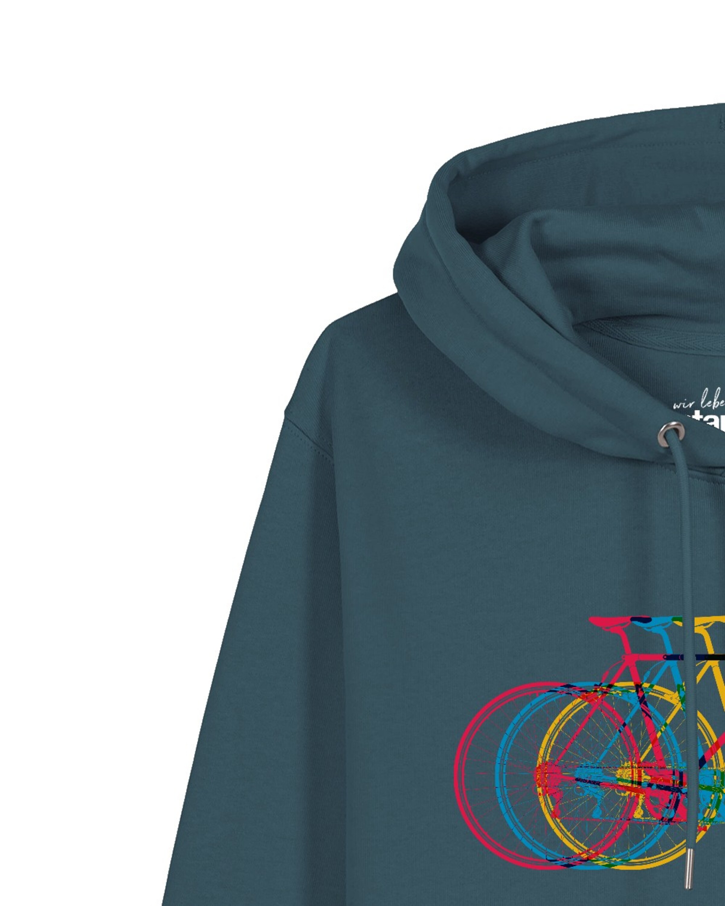 Watapparel Sweatshirt 'Fahrräder' in Blauw