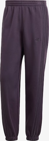 ADIDAS ORIGINALS Tapered Pants in Purple: front