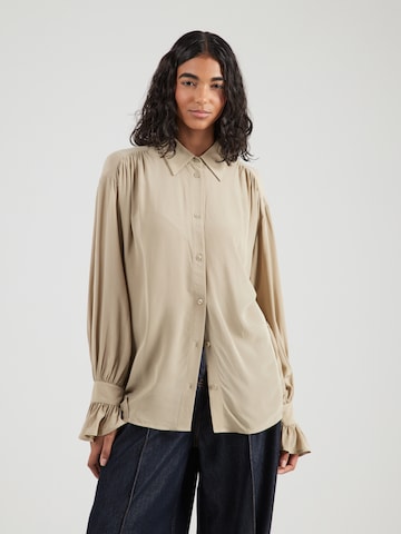 & Other Stories Blúzka - Zelená: predná strana