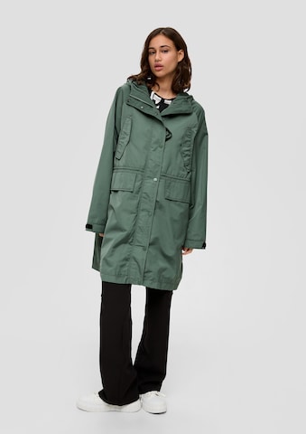 Parka mi-saison QS en vert