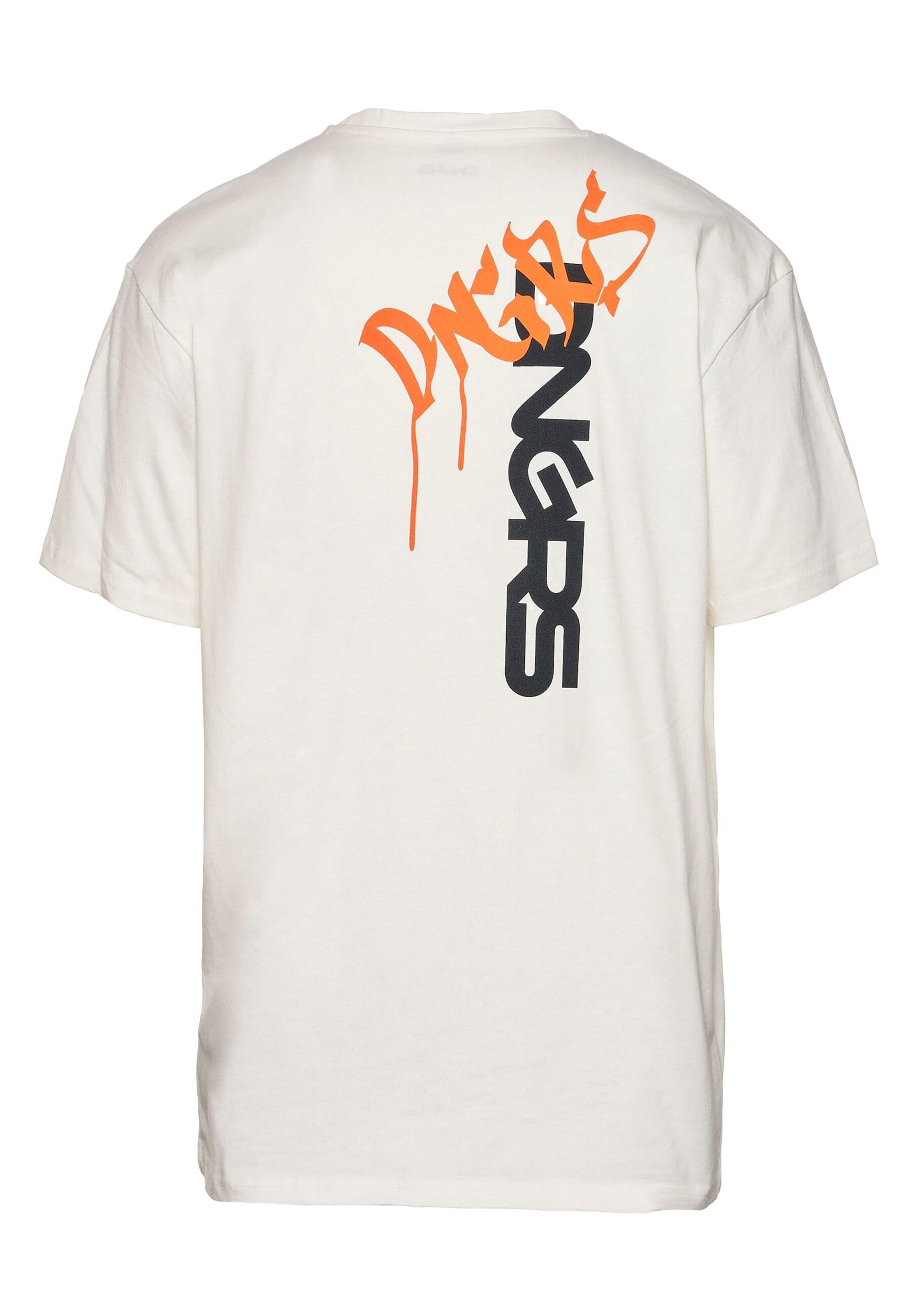 Dangerous DNGRS T-Shirt in Weiß: Vorderseite