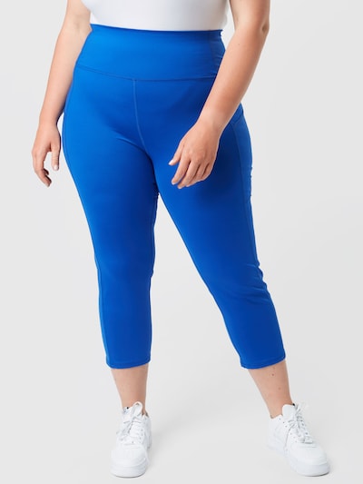 Lauren Ralph Lauren Leggings 'VARLYN' in de kleur Blauw / Koraal, Modelweergave