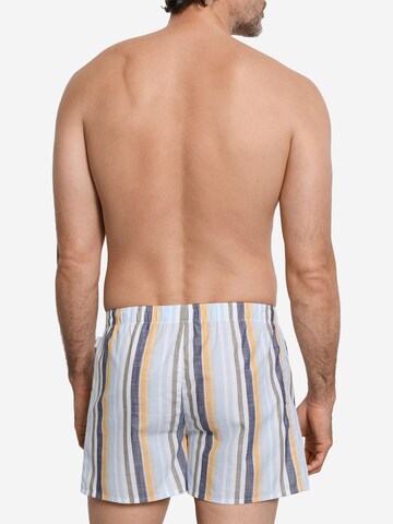 Hanro Boxer shorts ' Fancy Woven ' in Blue