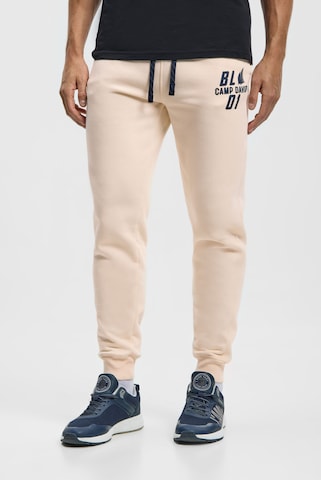 CAMP DAVID Tapered Hose in Beige: Vorderseite