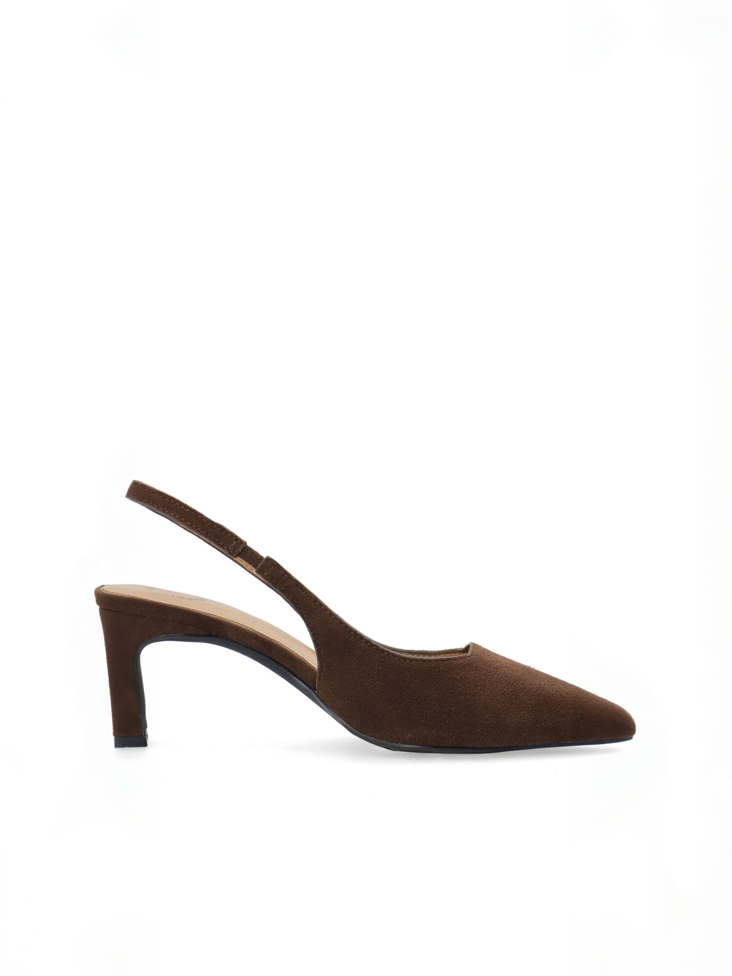 Décolleté di Ca'Shott in marrone: lato