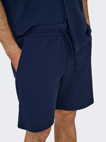 Regular Pantalon 'ONSKOSTA' Only & Sons en bleu