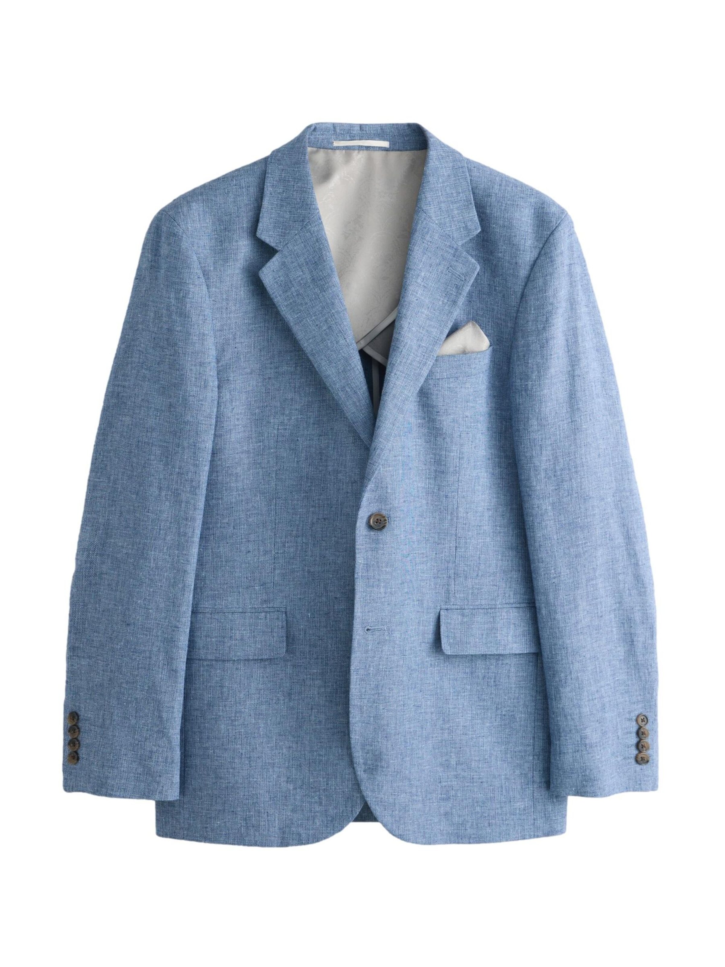 Next Regular fit Kavaj i blå: framsida