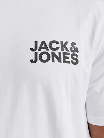 Jack & Jones Plus T-Shirt 'JJECorp' in Weiß