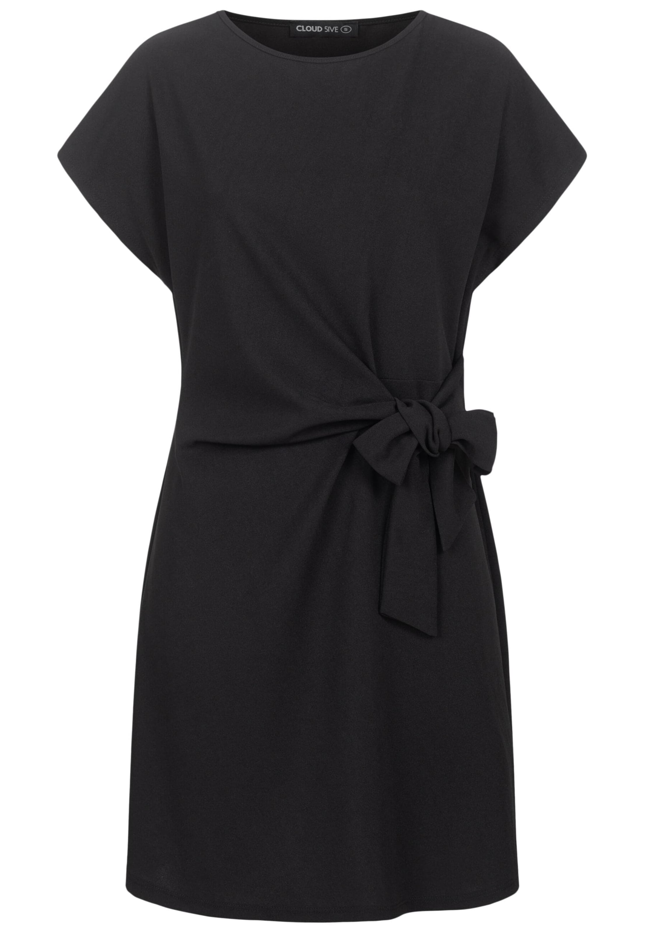 Cloud5ive Jurk in Zwart: voorkant