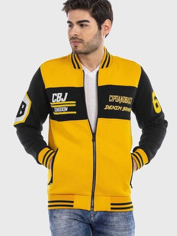 CIPO & BAXX Sweatjacke in Gelb