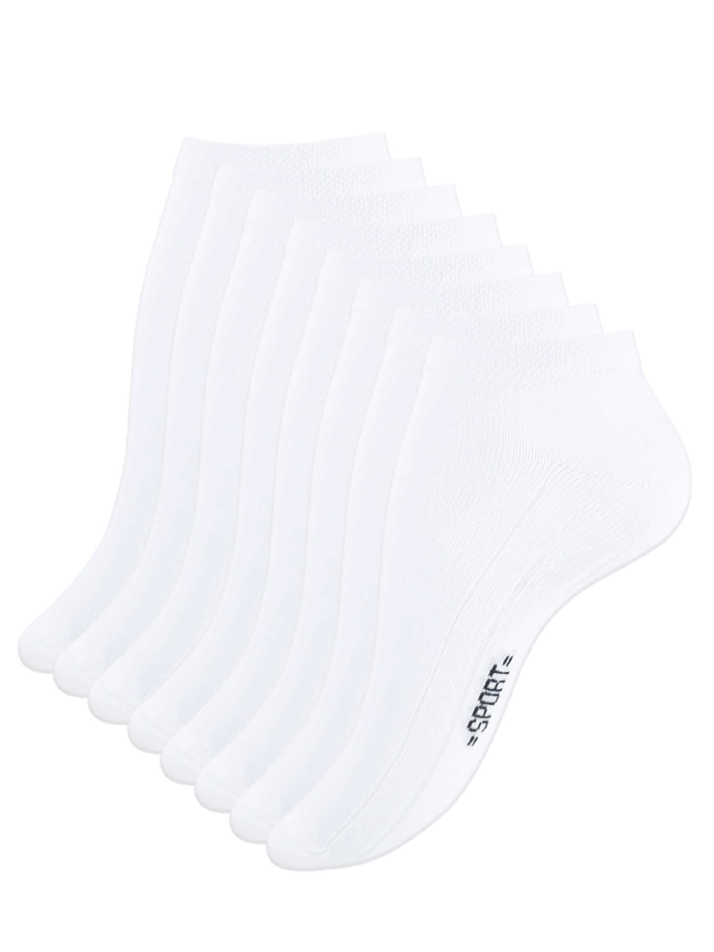 Cotton Prime Calcetines en 35-38 en blanco, Vista del producto