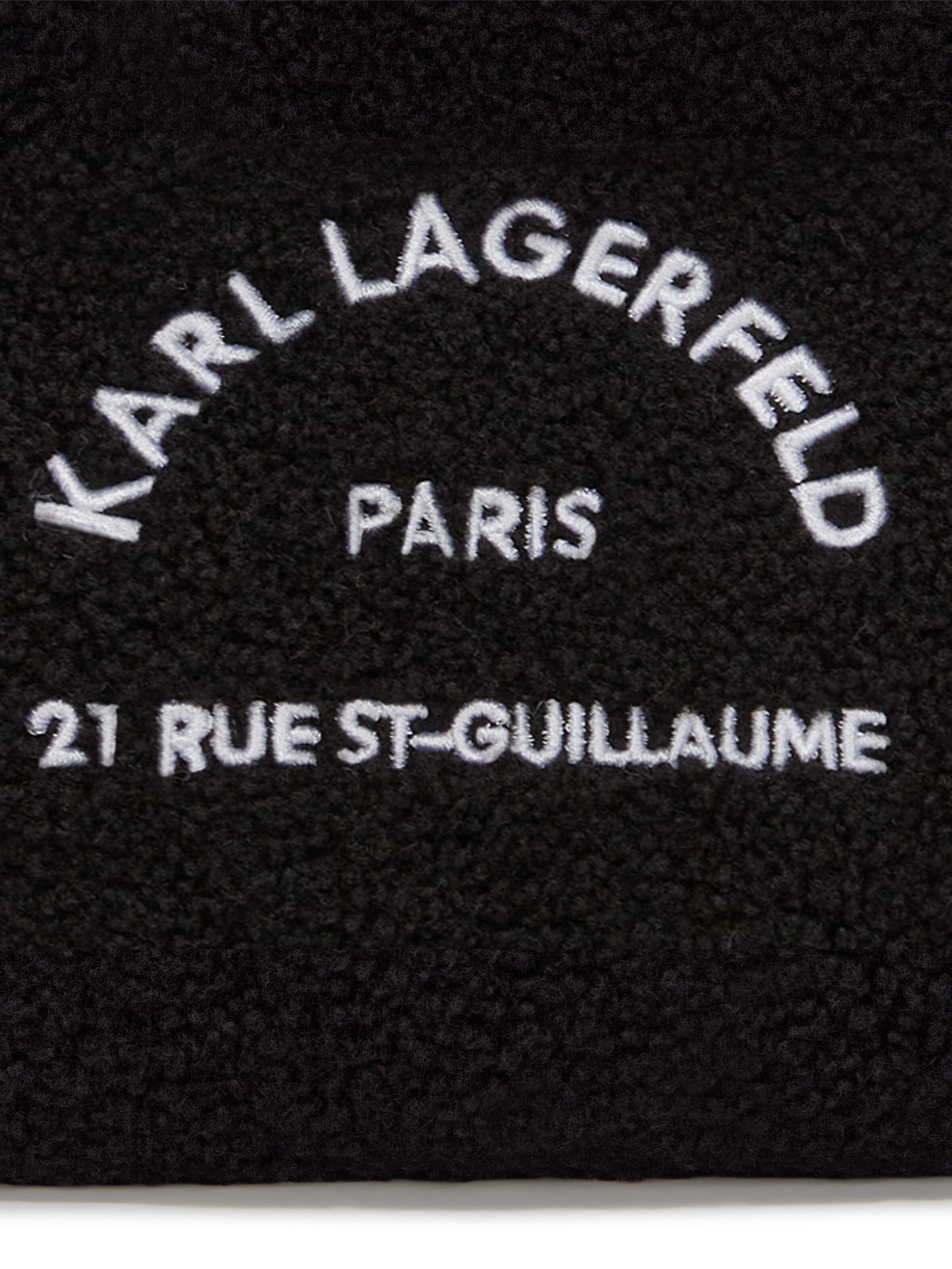 Karl Lagerfeld Håndtaske 'Rue St-Guillaume' i sort
