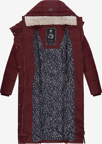 Manteau fonctionnel 'Pavla' Ragwear en rouge