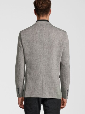Coupe slim Veste de costume 'Slim Fit' Steffen Klein en gris