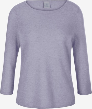 Pull-over MADELEINE en violet : devant