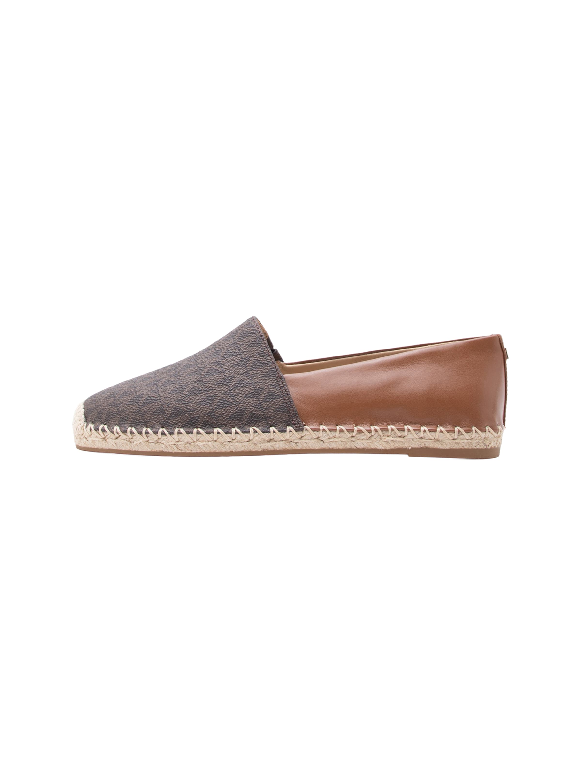 Espadrilles 'KENZIE' MICHAEL Michael Kors en marron : devant